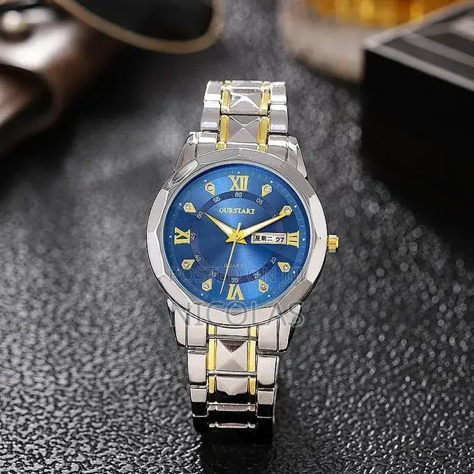 Men’s Quartz Stainless Steel Luminous Watch