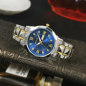 Men’s Quartz Stainless Steel Luminous Watch