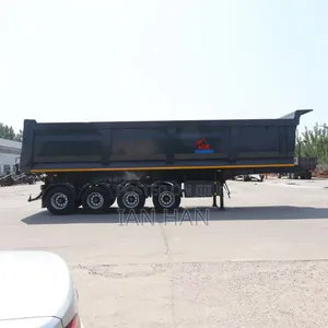 3/4 Axles Dump Trailer Two Months by Sea
