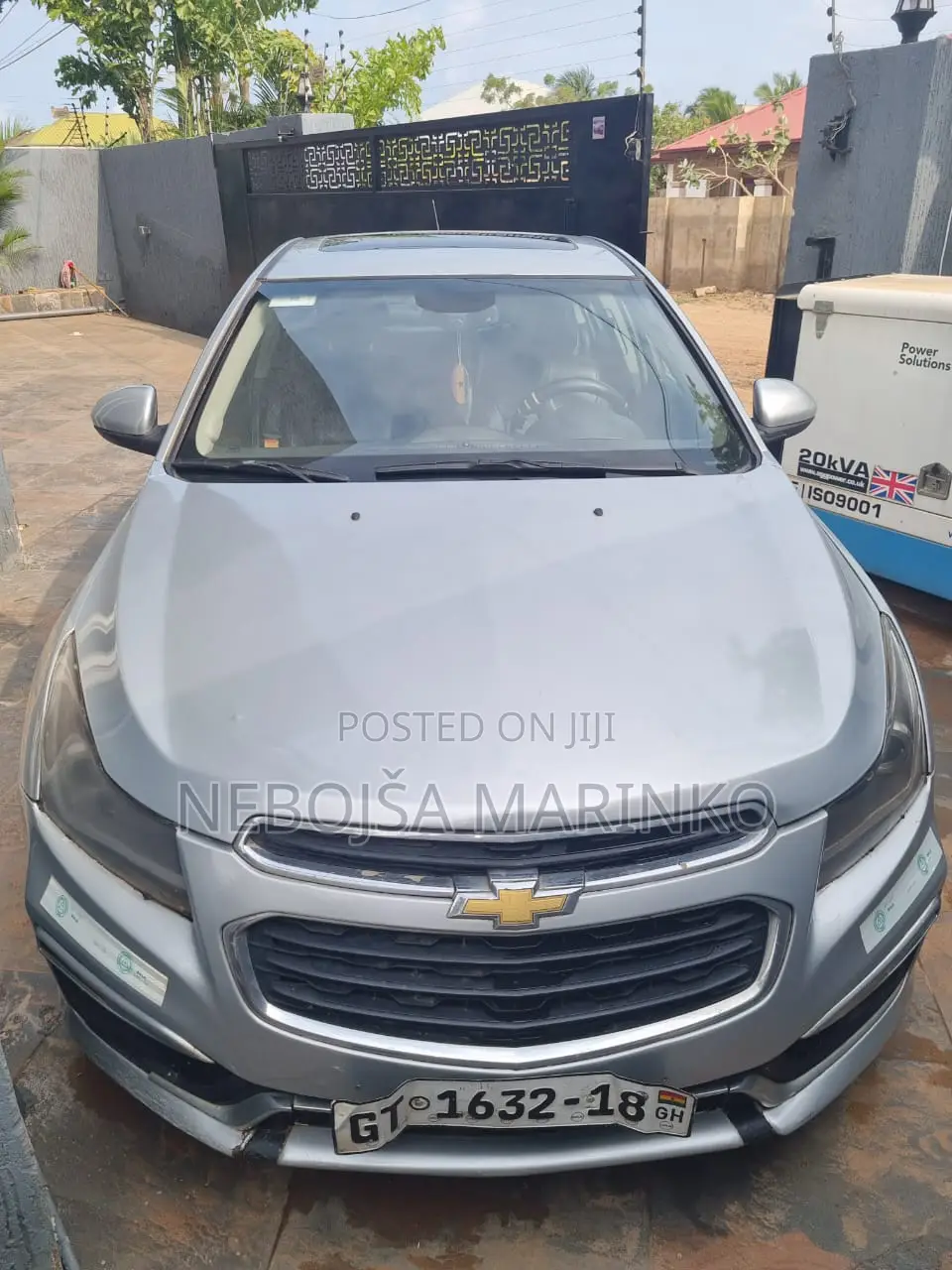 Chevrolet Cruze 1LT 4dr Sedan (1.4L 4cyl Turbo 6A) 2015 Gray