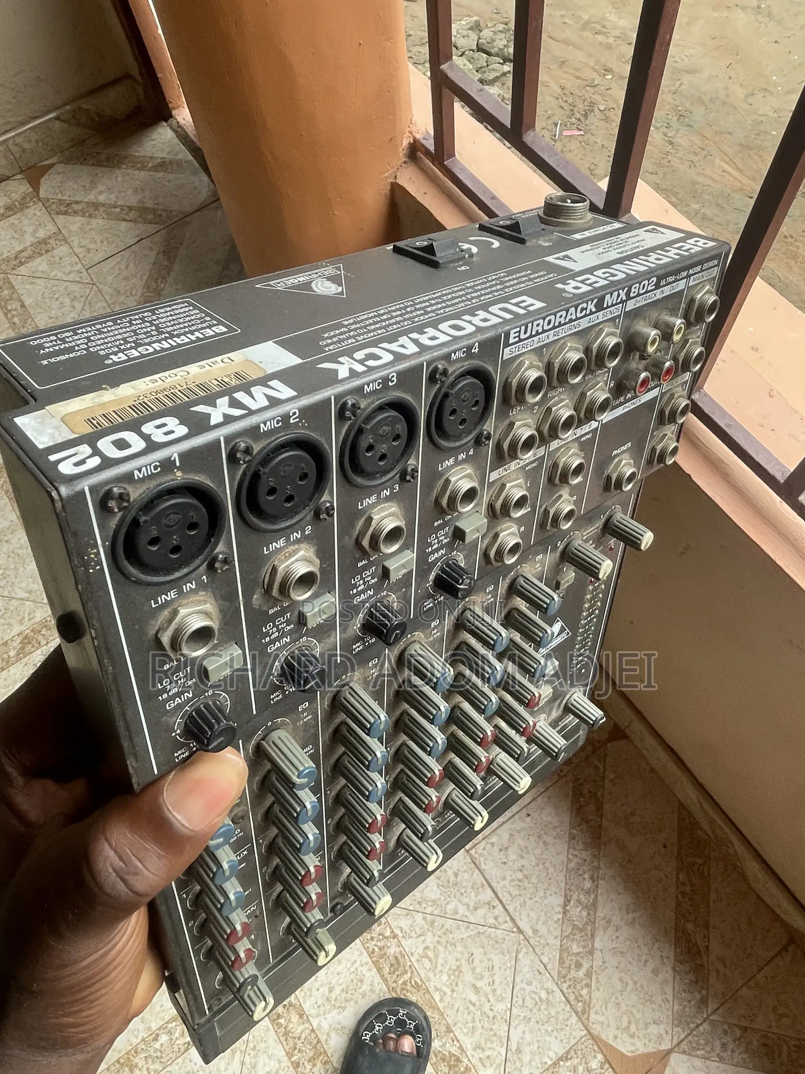 Behringer Phantom Mixer Board