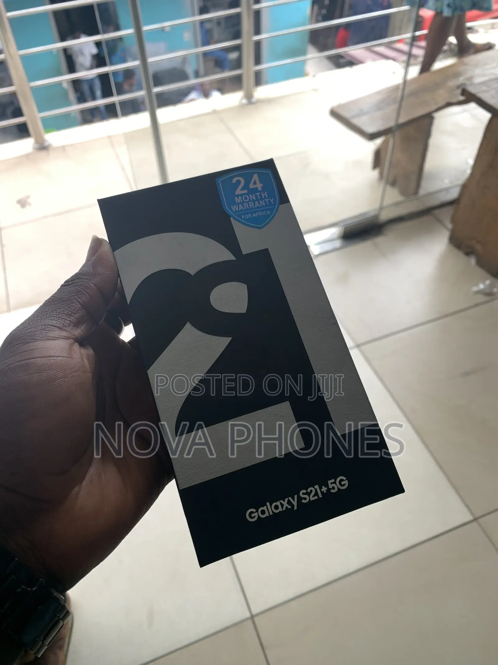 New Samsung Galaxy S21+ 5G 128 GB Black