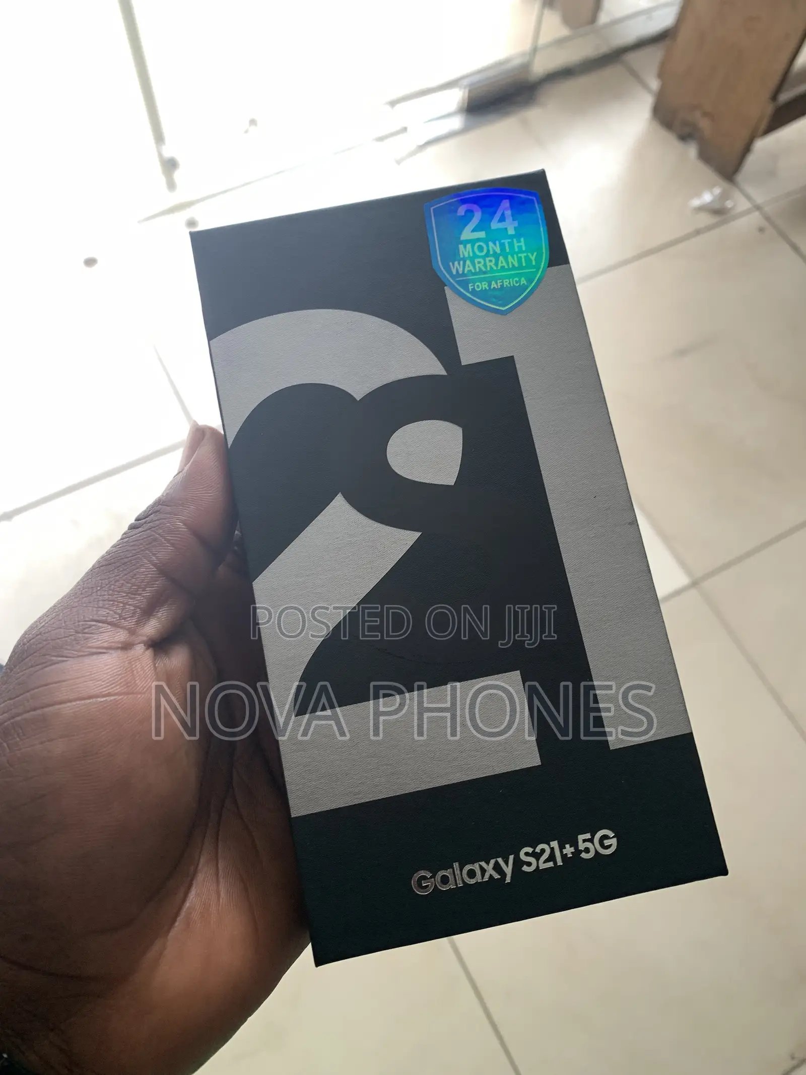 New Samsung Galaxy S21+ 5G 128 GB Black