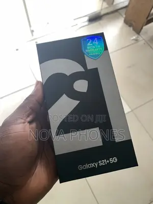 New Samsung Galaxy S21+ 5G 128 GB Black