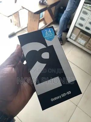 New Samsung Galaxy S21+ 5G 128 GB Black