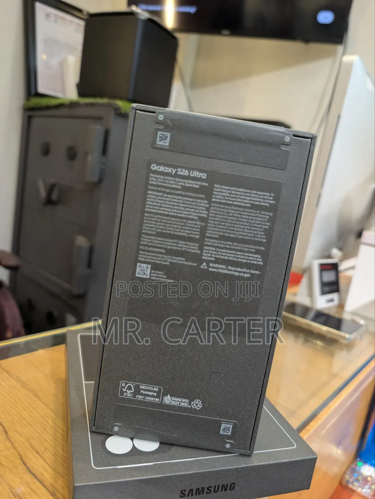 New Samsung Galaxy S26 Ultra 5G 1 TB Black