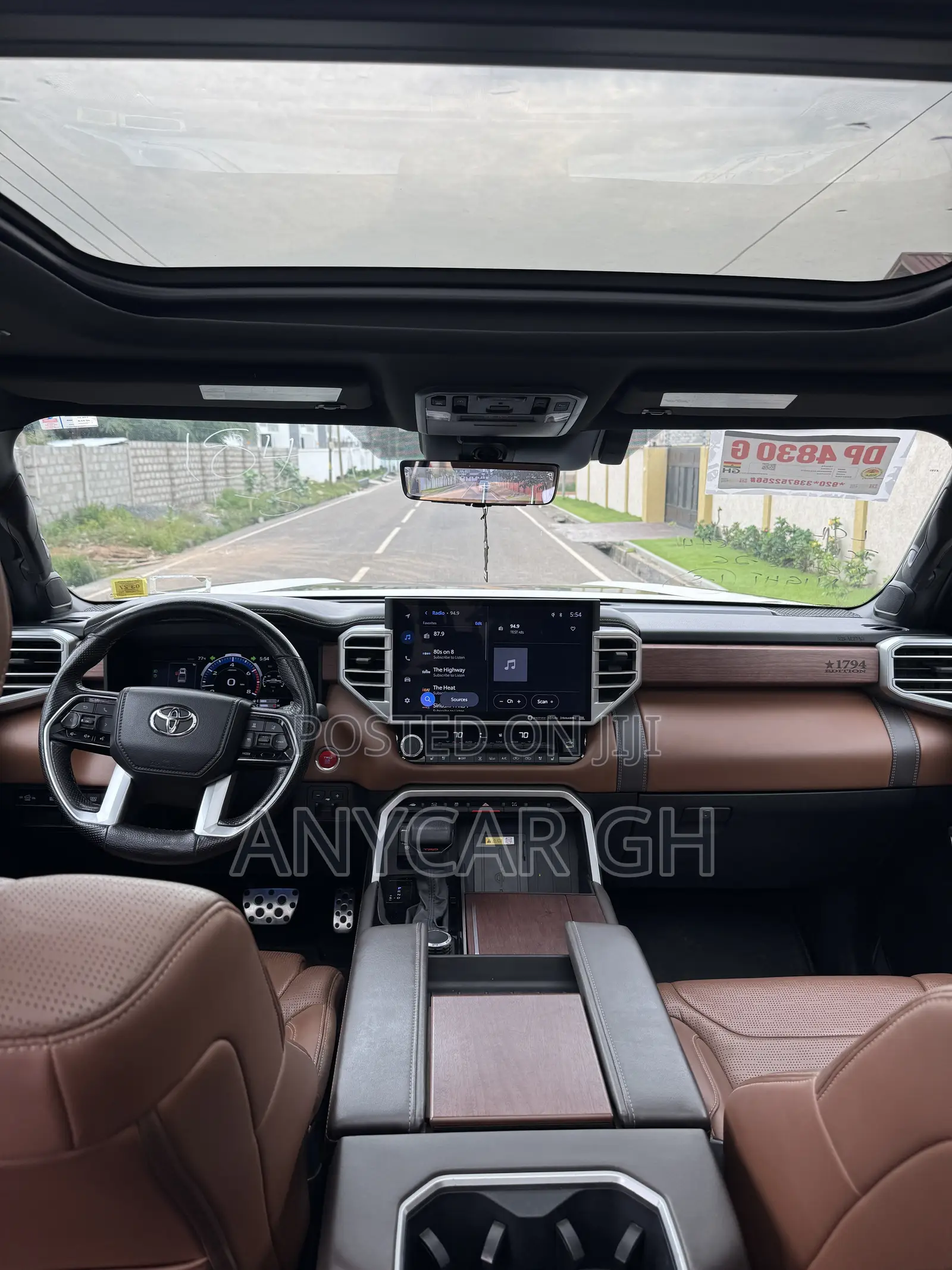 Toyota Tundra 1794 Edition CrewMax 5.5' Bed 2023 Black
