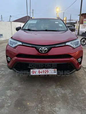 Toyota RAV4 LE AWD (2.5L 4cyl 6A) 2017 Red