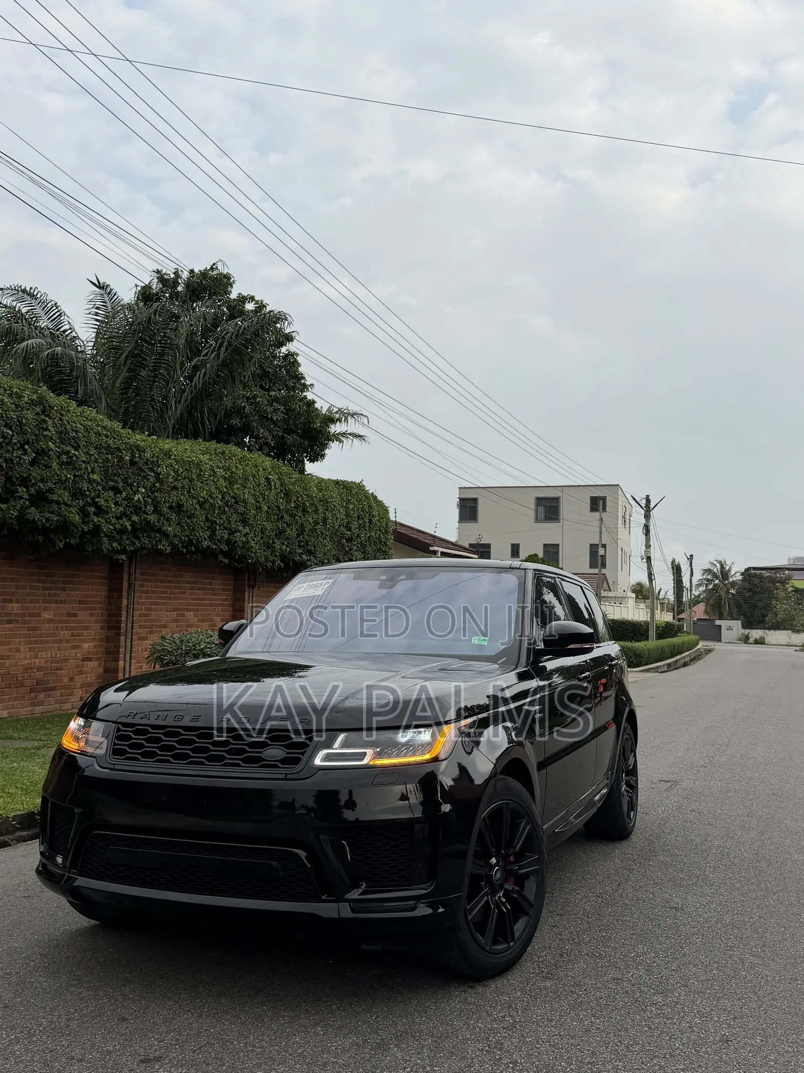 Land Rover Range Rover 3.0L V6 Supercharged HSE 2019 Black