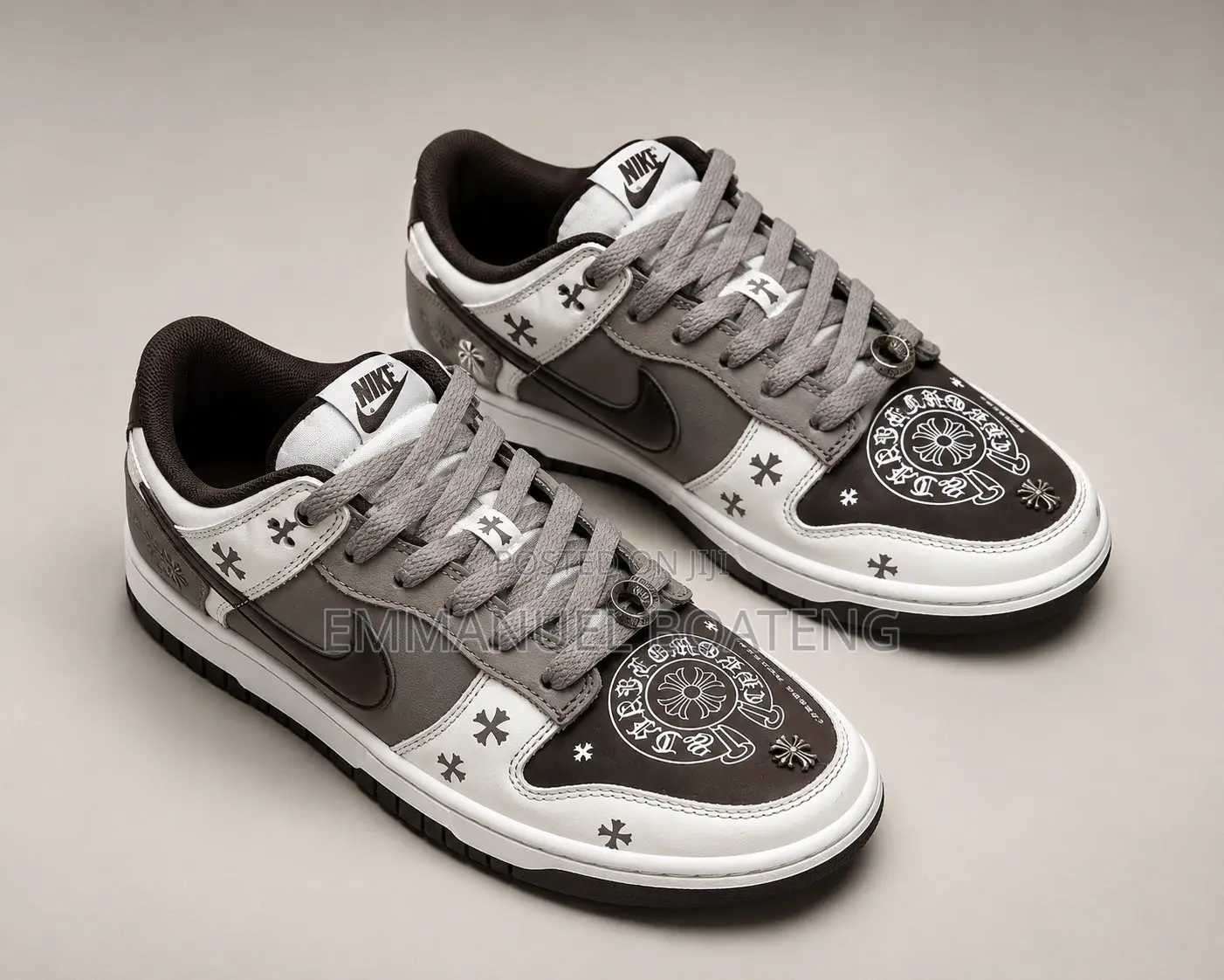 Nike Brown and White