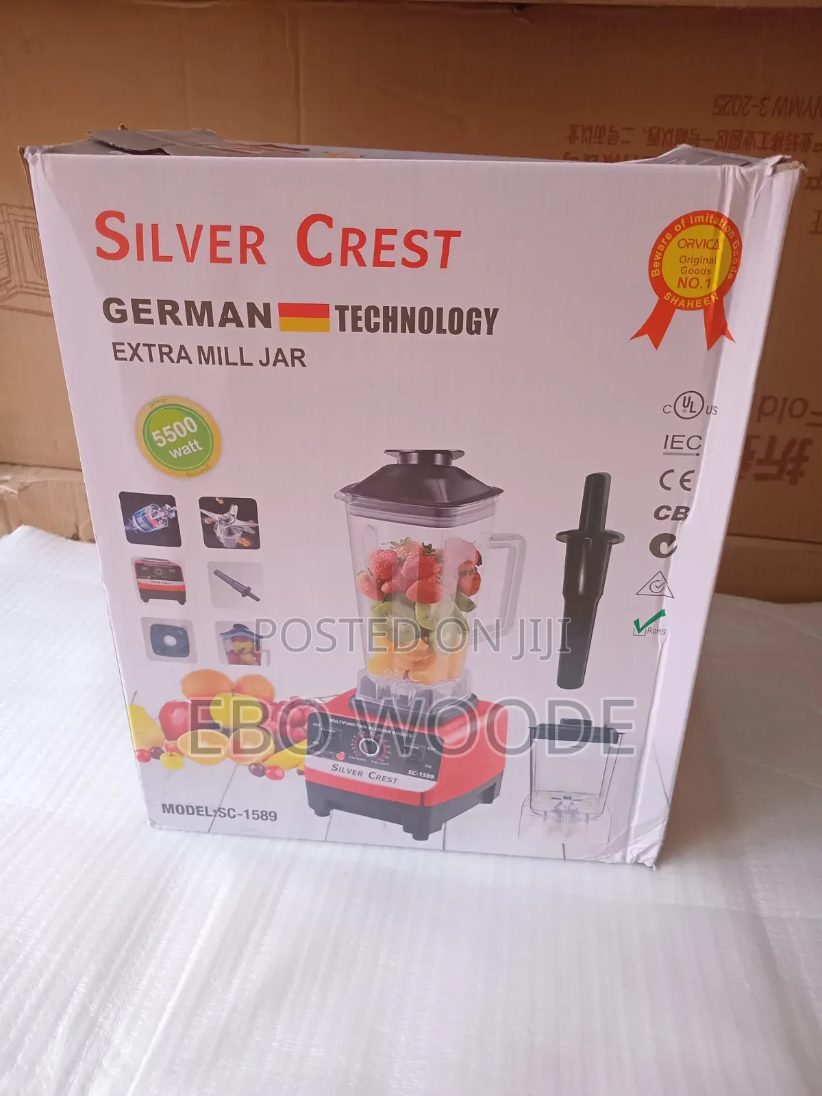 Silver Crest Extra Mill Jar Blender