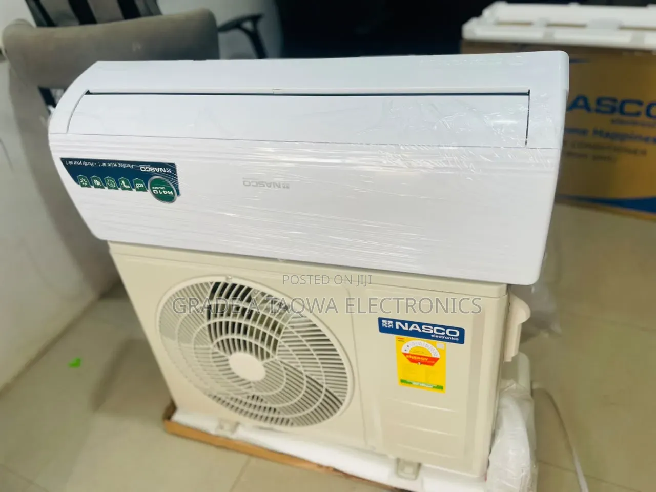 Rapid Turbo Cooling Nasco 1.5 Horsepower Split Type Air Condition