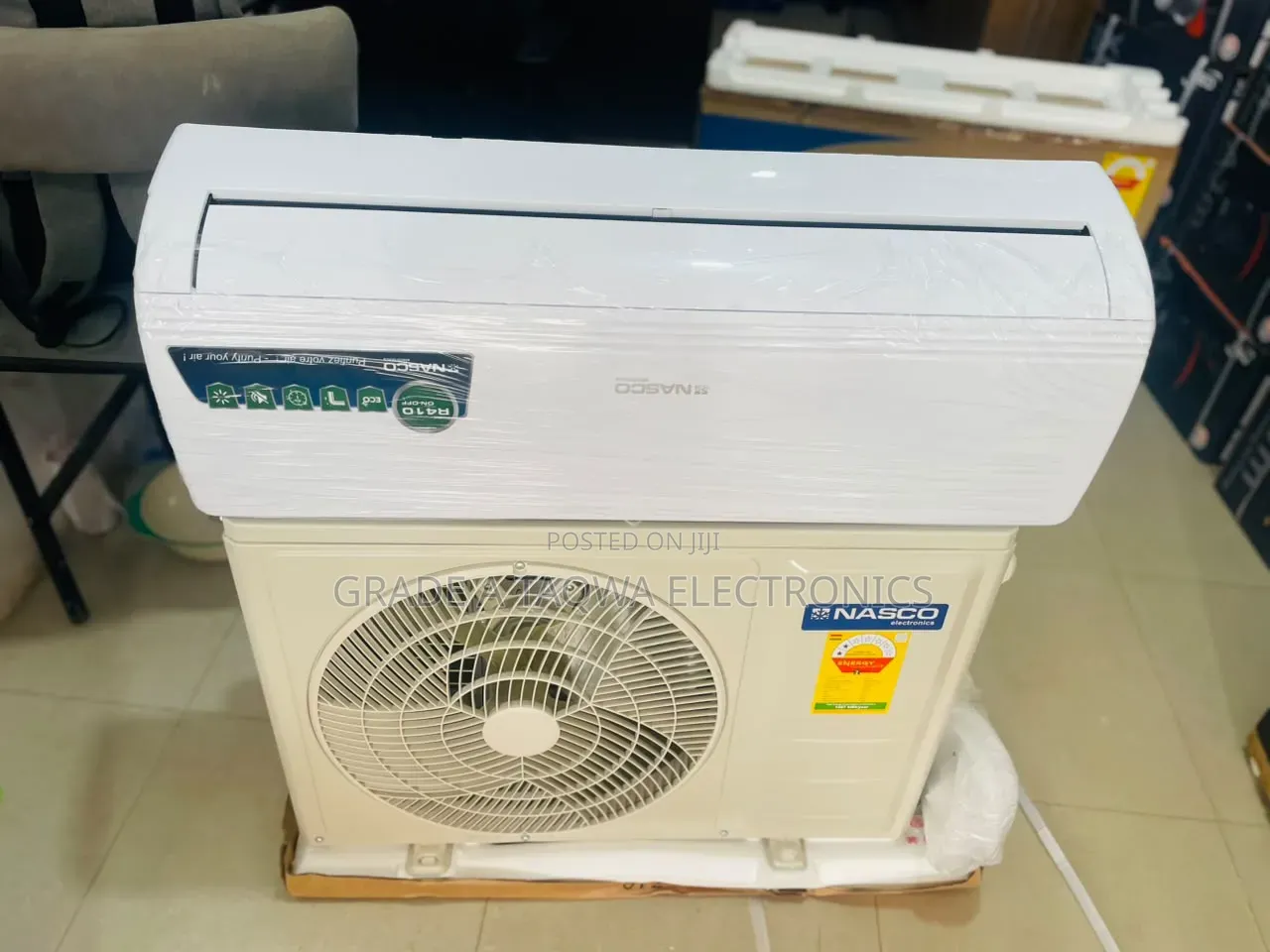 Rapid Turbo Cooling Nasco 1.5 Horsepower Split Type Air Condition