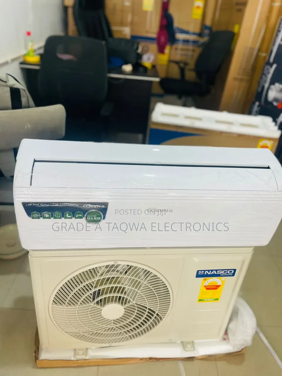 Durable Copper Condenser Nasco 1.5hp Split Air Condition