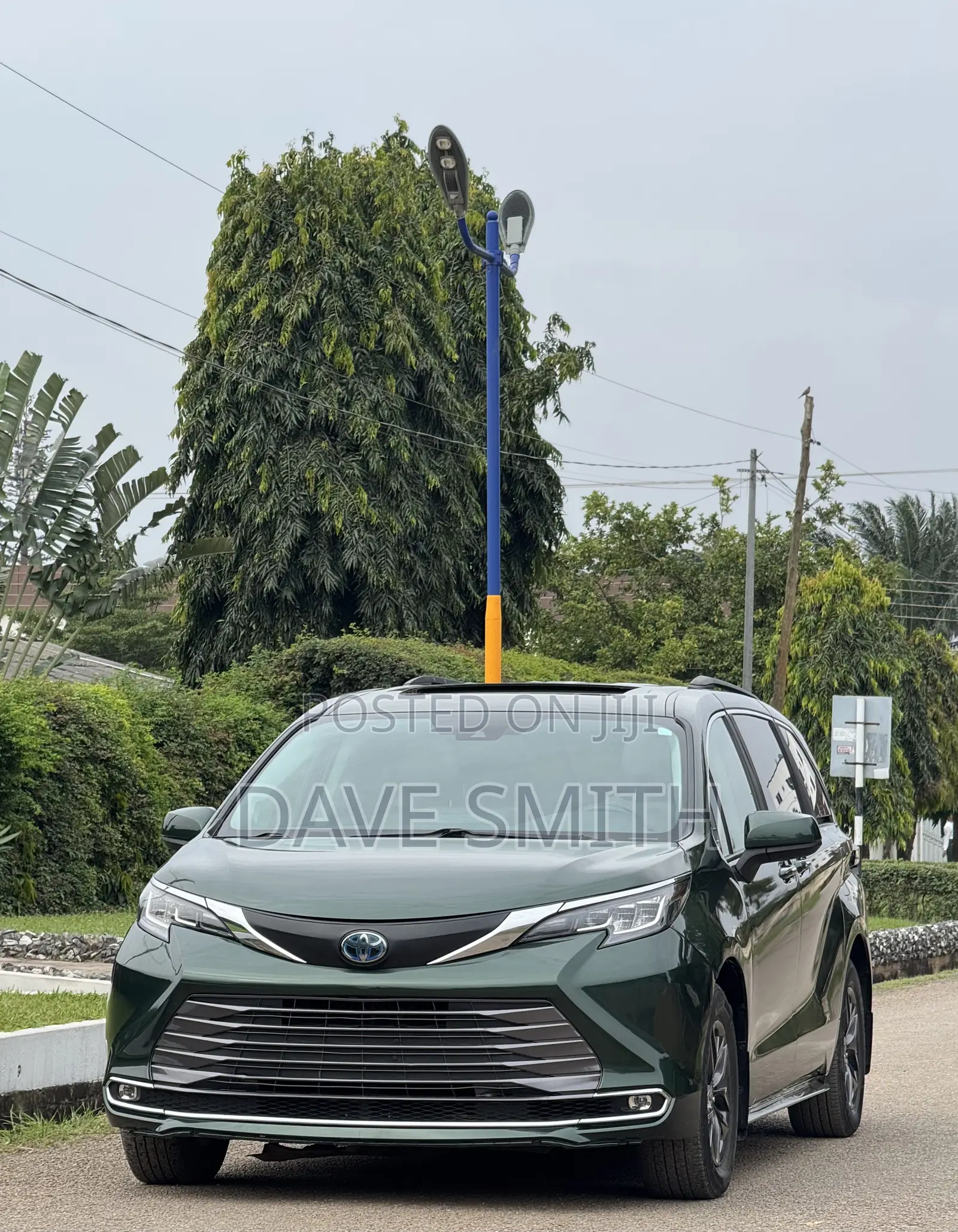 Toyota Sienna XLE 7-Passenger AWD 2021 Green