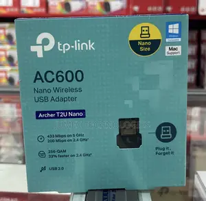 TP-Link Ac600 Dual Band Nano Wireless USB Adapter Archer T2u Nano