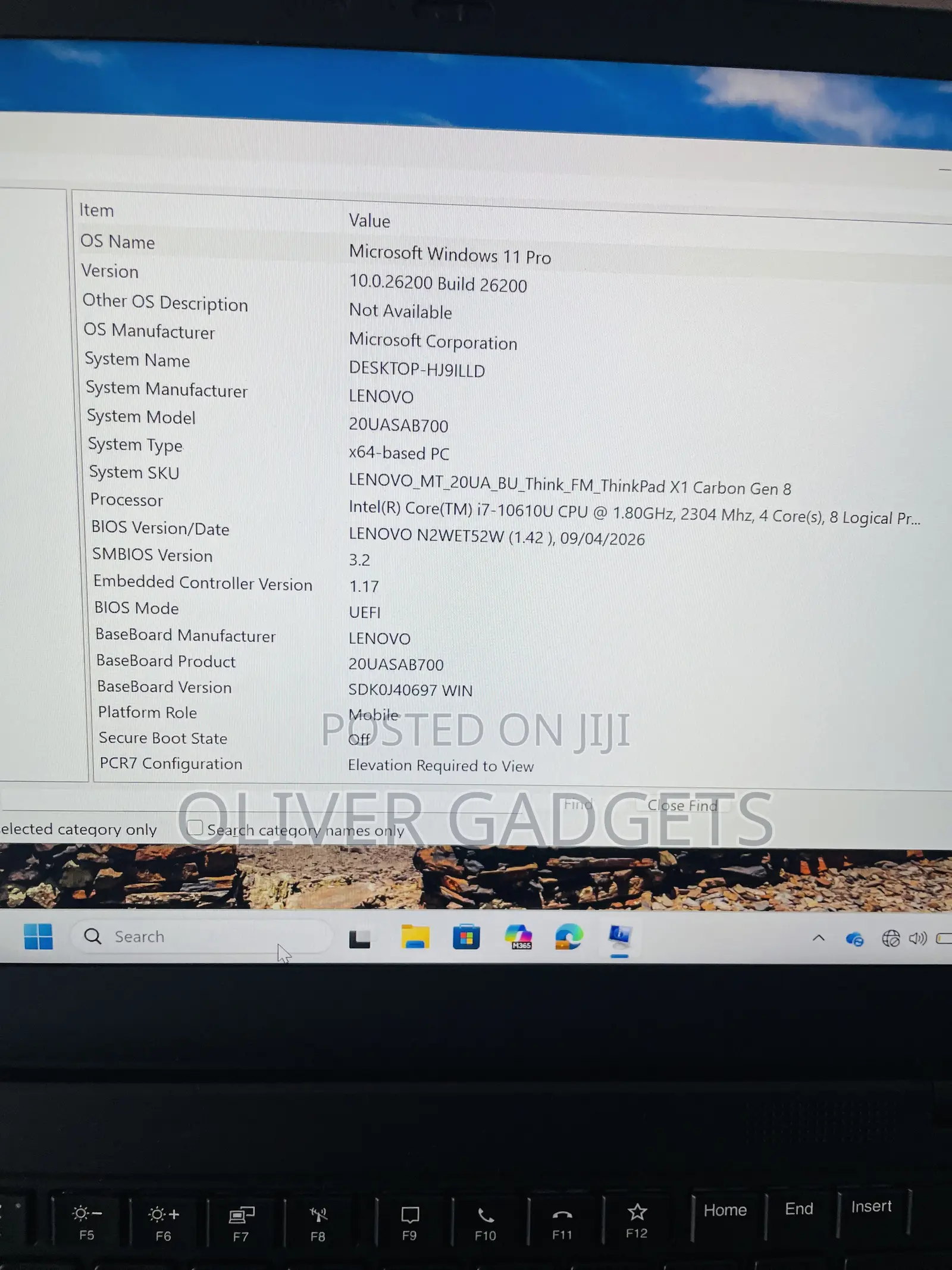 Laptop Lenovo ThinkPad X1 Carbon 16GB Intel Core i7 SSD 256GB