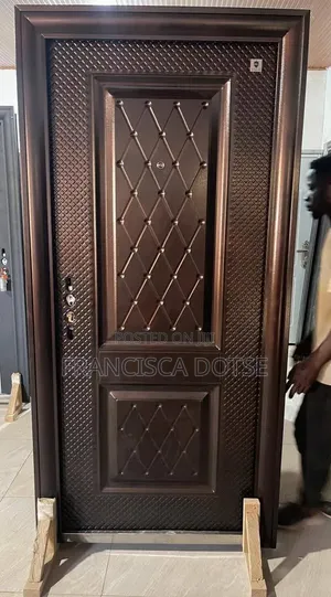 Single Metallic Door