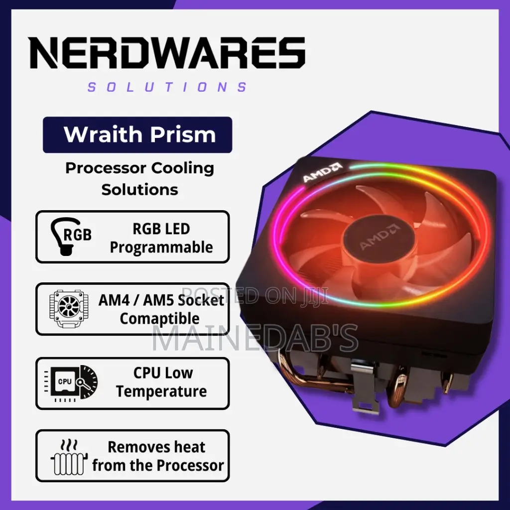 Amd Wraith Prism Argb Cooler