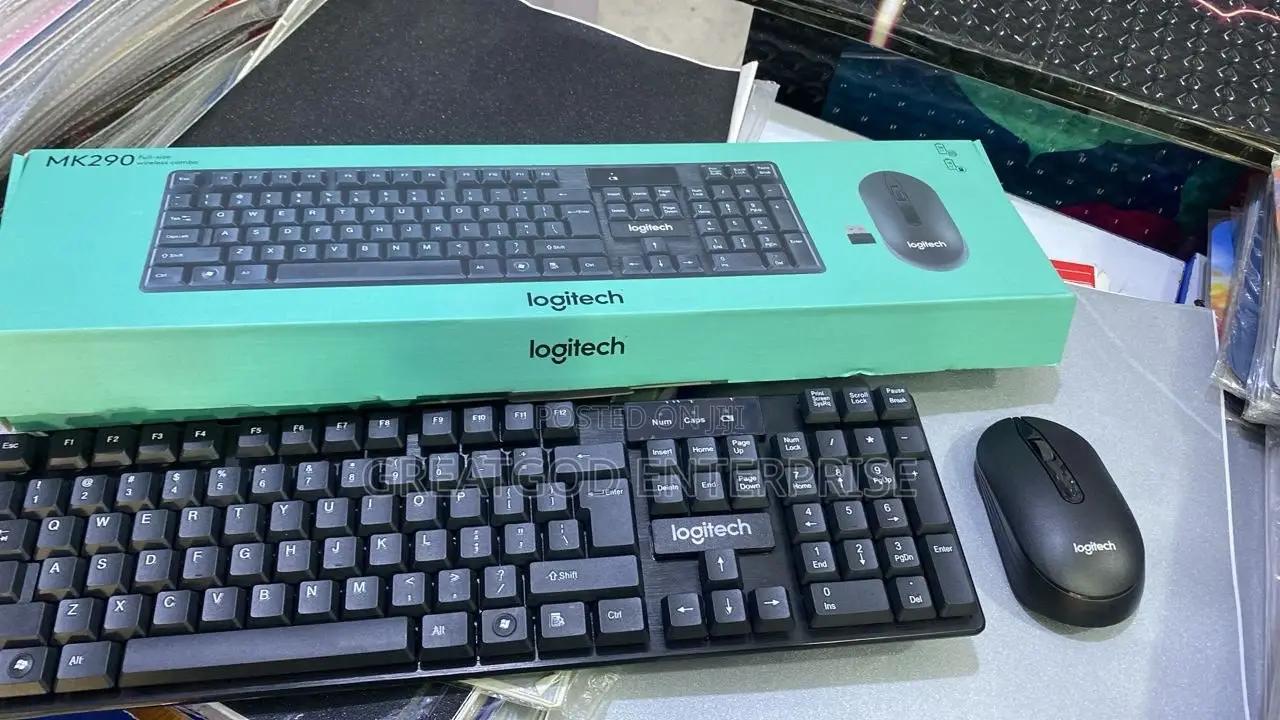 Logitech MK290 Wireless Keyboard and Mouse Combo
