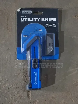 Draper 2-in-1 Utility Knife Scraper Stock No. 29730
