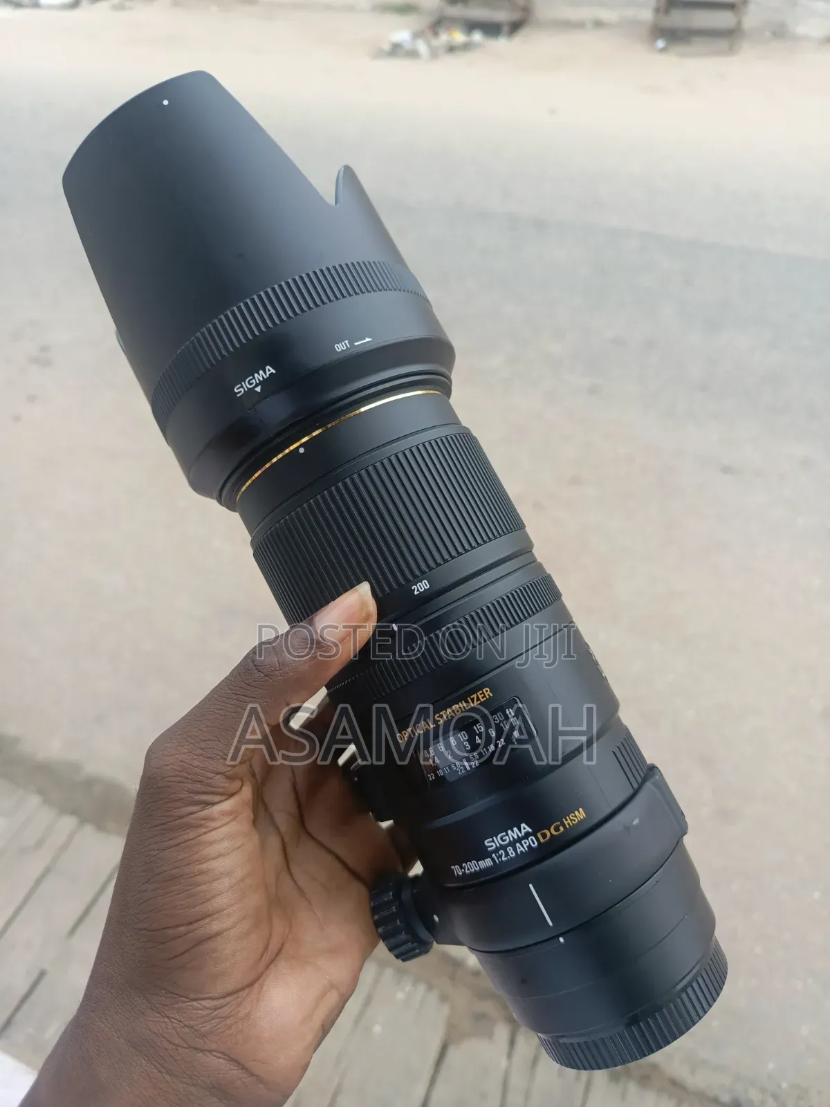 Sigma Ex Dg Os HSM 70-200 F2.8