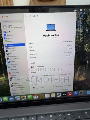 Laptop Apple MacBook Pro 2024 M4 16GB Apple M4 SSD 512GB