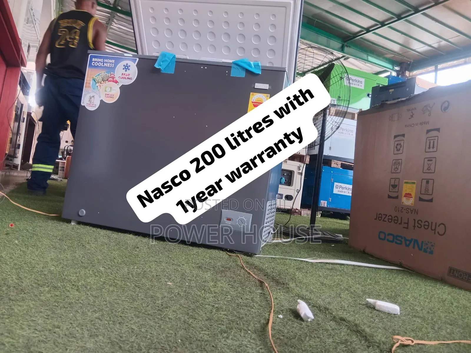 NASCO 200 Litres Chest Freezer – Excellent Cooling Spacious Storage