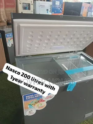 NASCO 200 Litres Chest Freezer – Excellent Cooling Spacious Storage