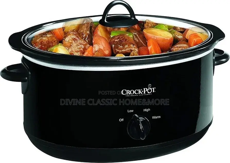 Crock-Pot 6.5lit Oval Slow Cooker