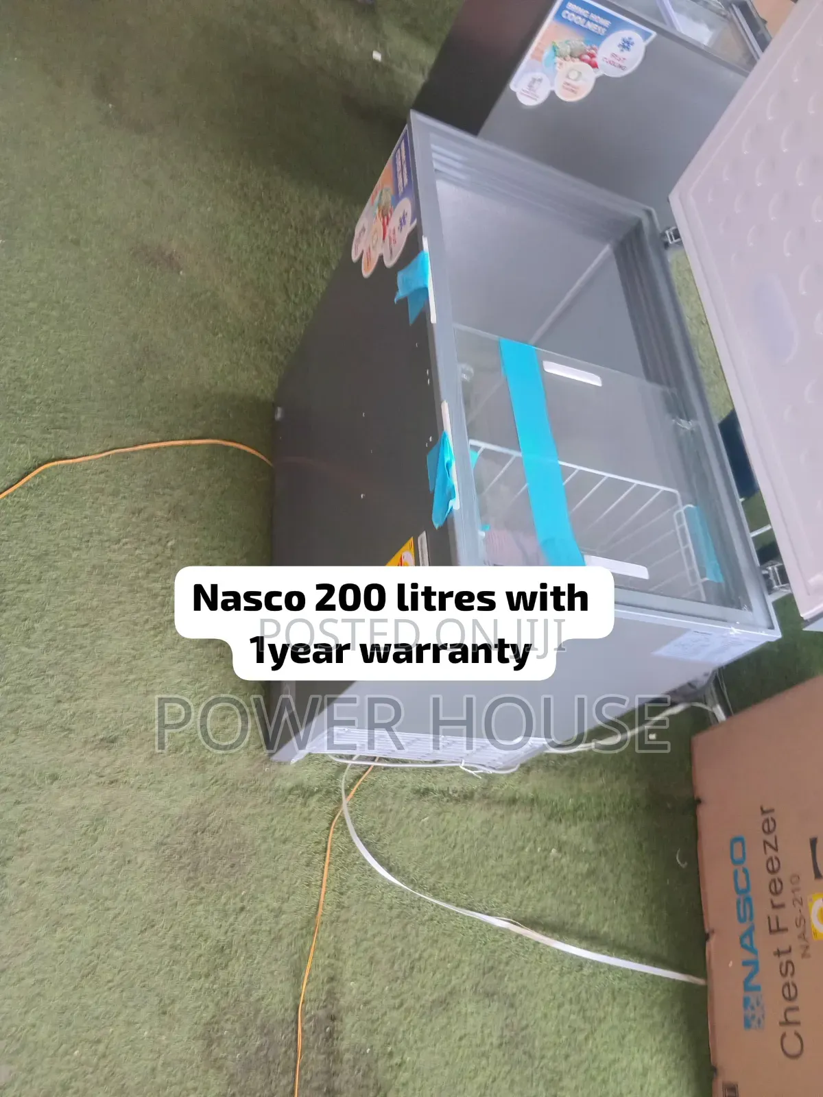 Brand New High Quality NASCO 200L Chest Freezer – Big Storage Capacity