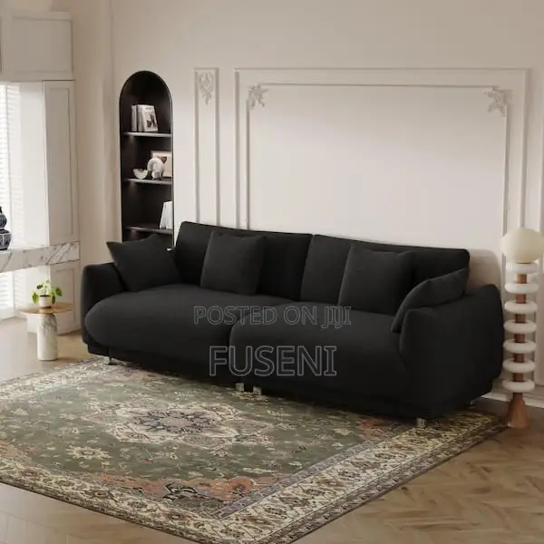 Modern 2-Seater Sofa Set With Free Pillows Home Decor by George Oliver