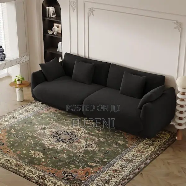 Modern 2-Seater Sofa Set With Free Pillows Home Decor by George Oliver
