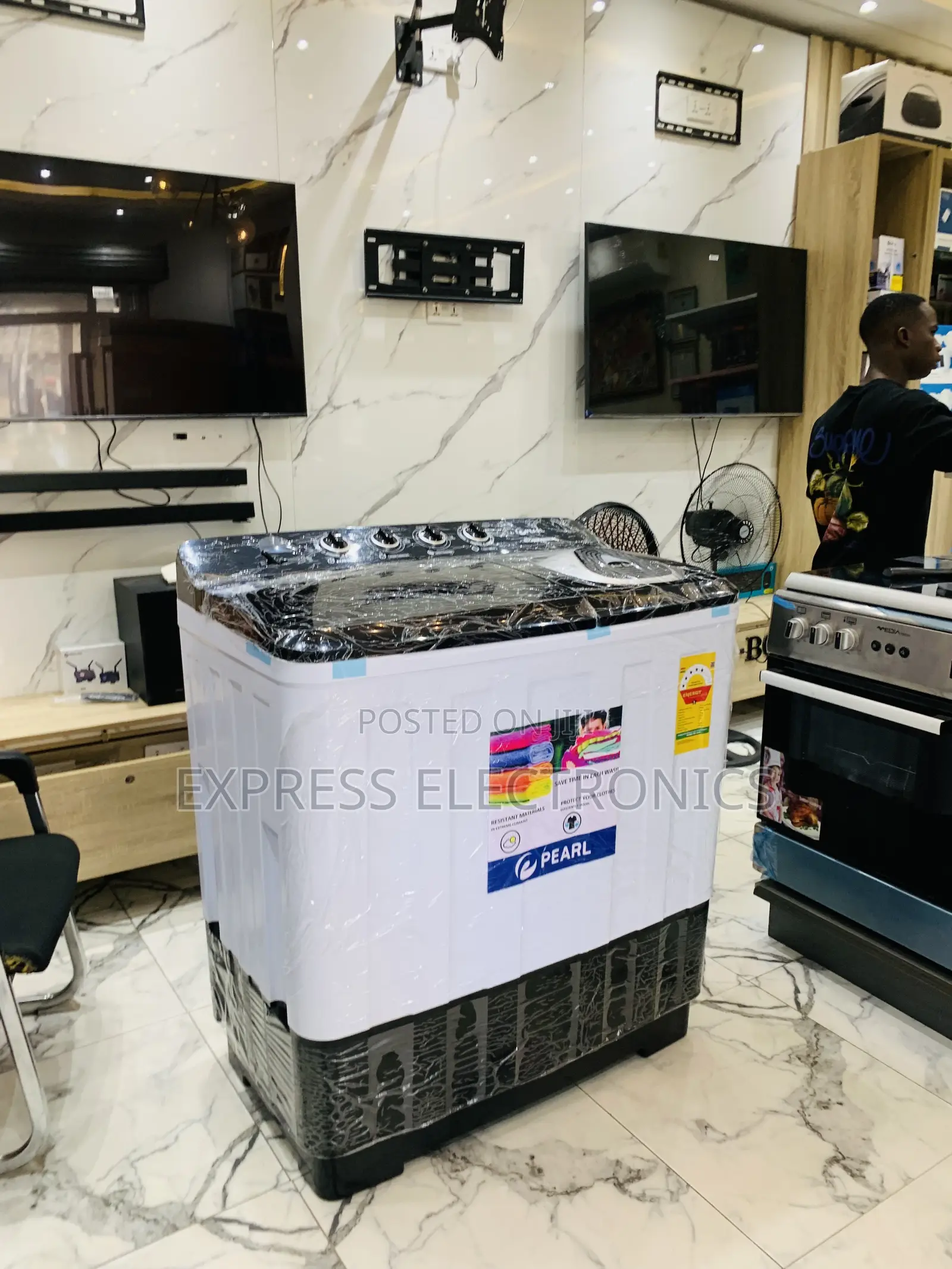 Highly Recommended Pearl 15kg Washing Machine — High Capacity Twintub
