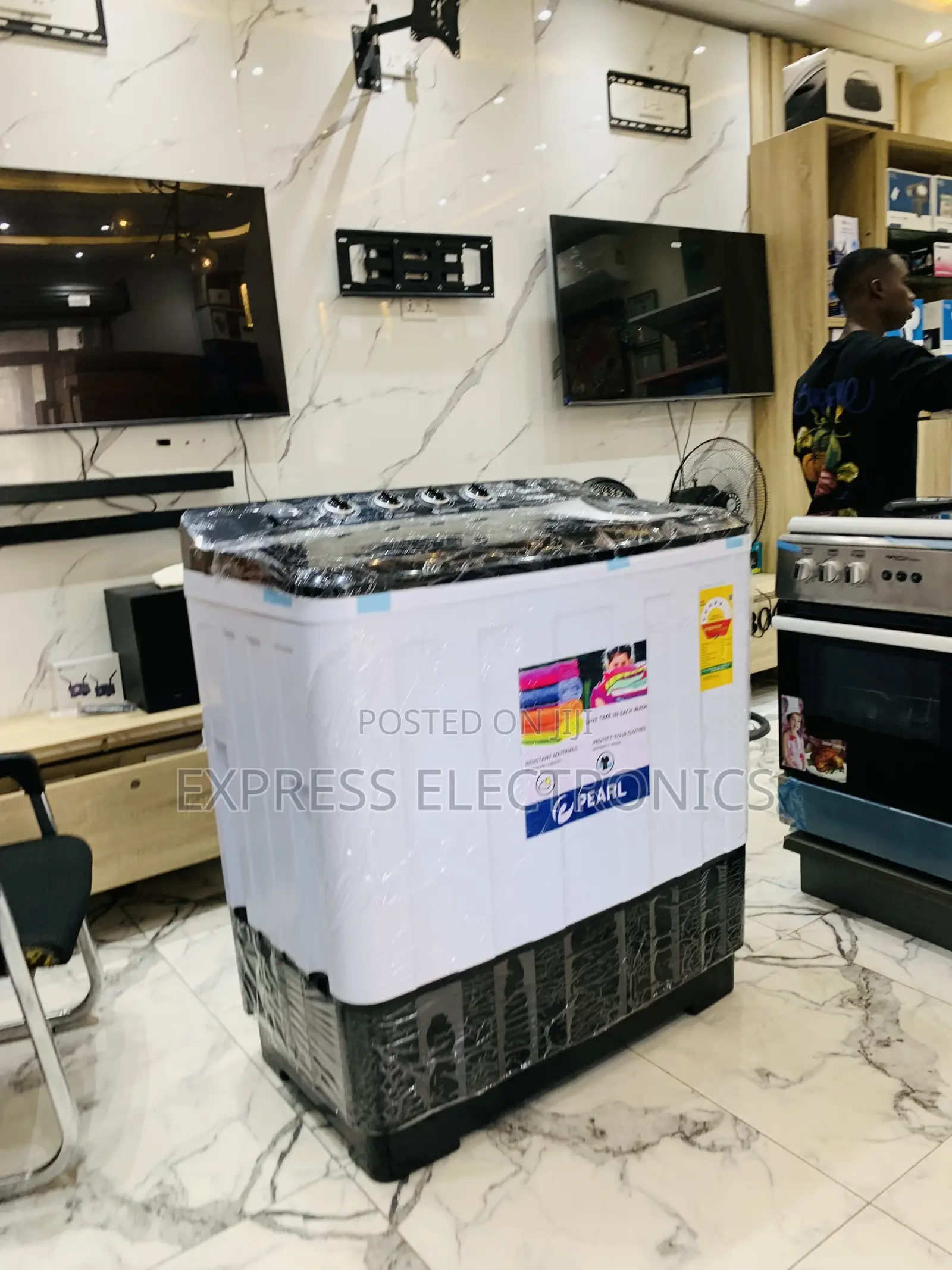 Better Deals Pearl 15kg Washing Machine — High Capacitytopload