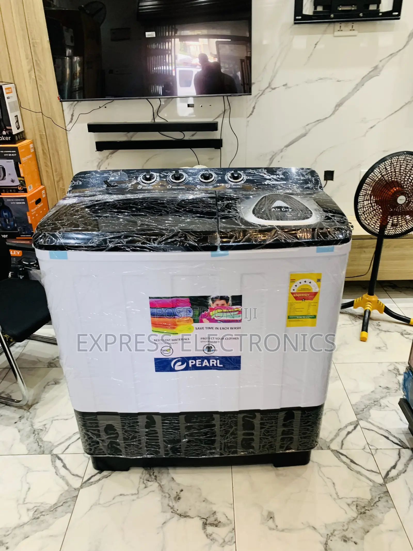 Text Us for Pearl 15kg Washing Machine — High Capacity