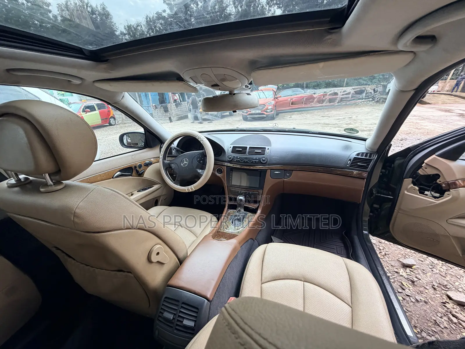 Mercedes-Benz E200 2007 Green
