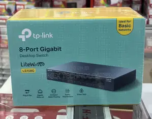 TP-Link 8-Port Gigabit Desktop Switch LiteWave LS108G