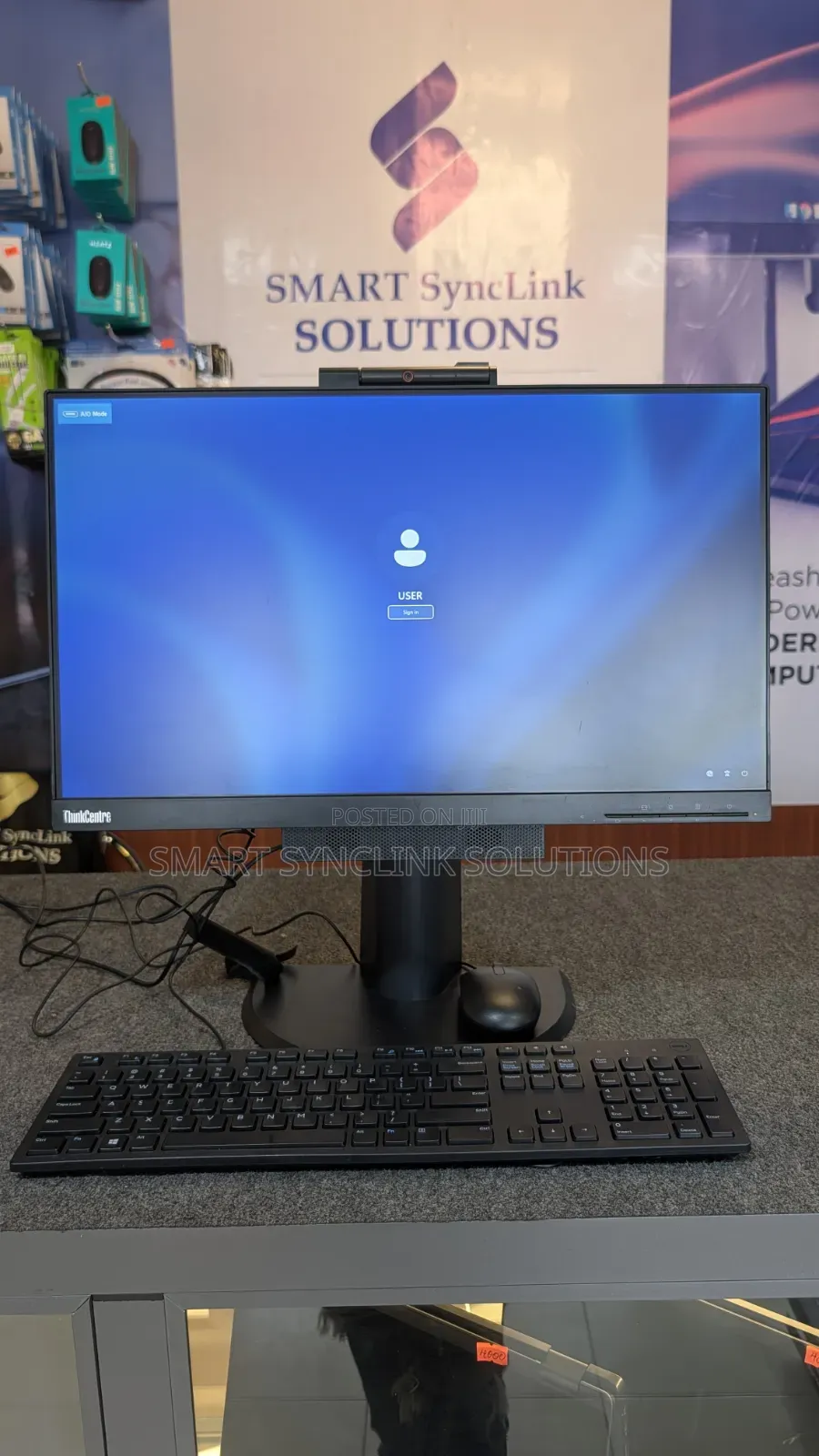 Desktop Computer Lenovo ThinkCentre M710 16GB Intel Core i5 SSD 256GB