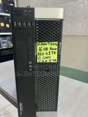 Desktop Computer Dell Precision 7810 16GB Intel Xeon HDD+SSD 256GB