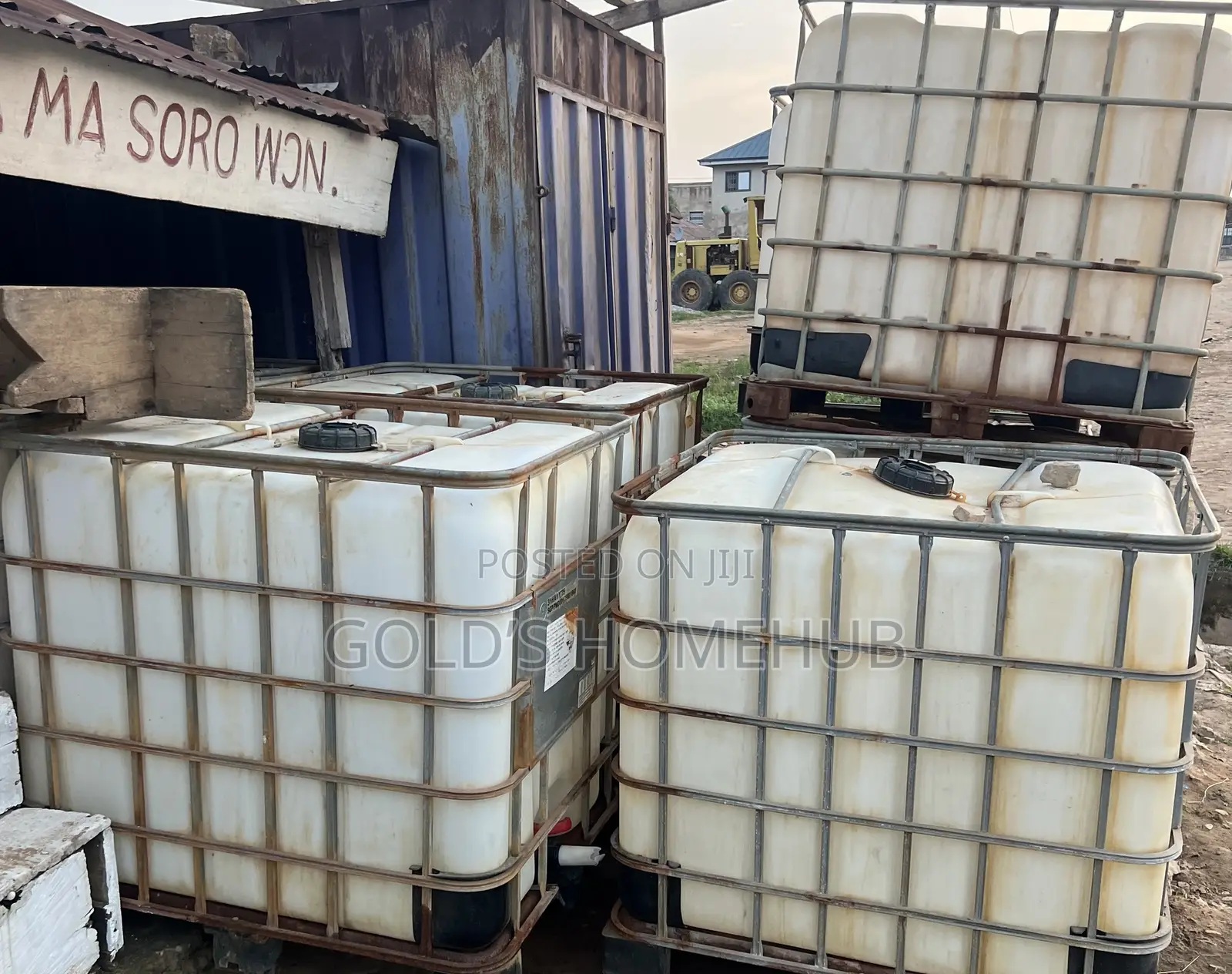 IBC Tank/Pumping