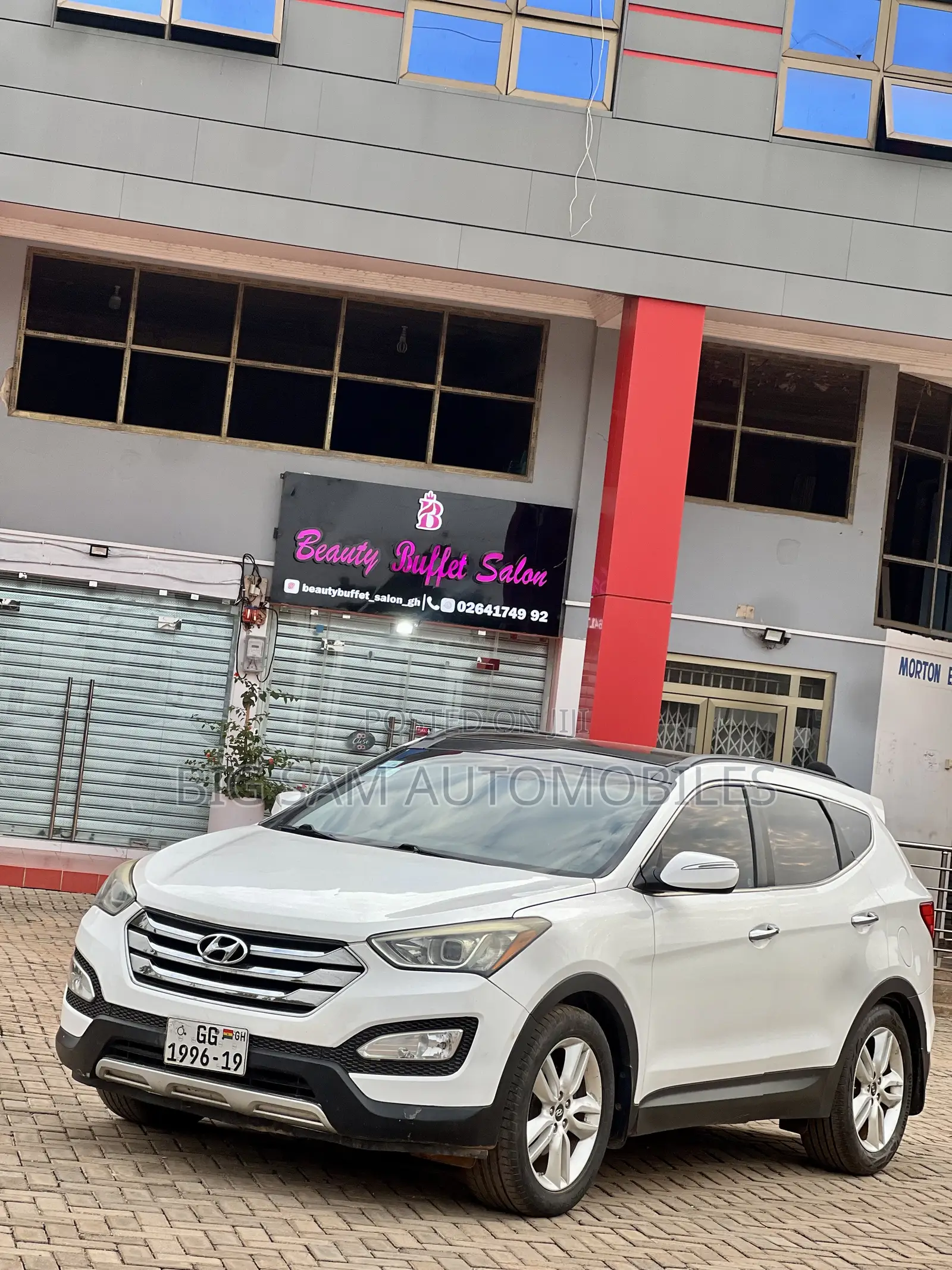 Hyundai Santa Fe 2015 White