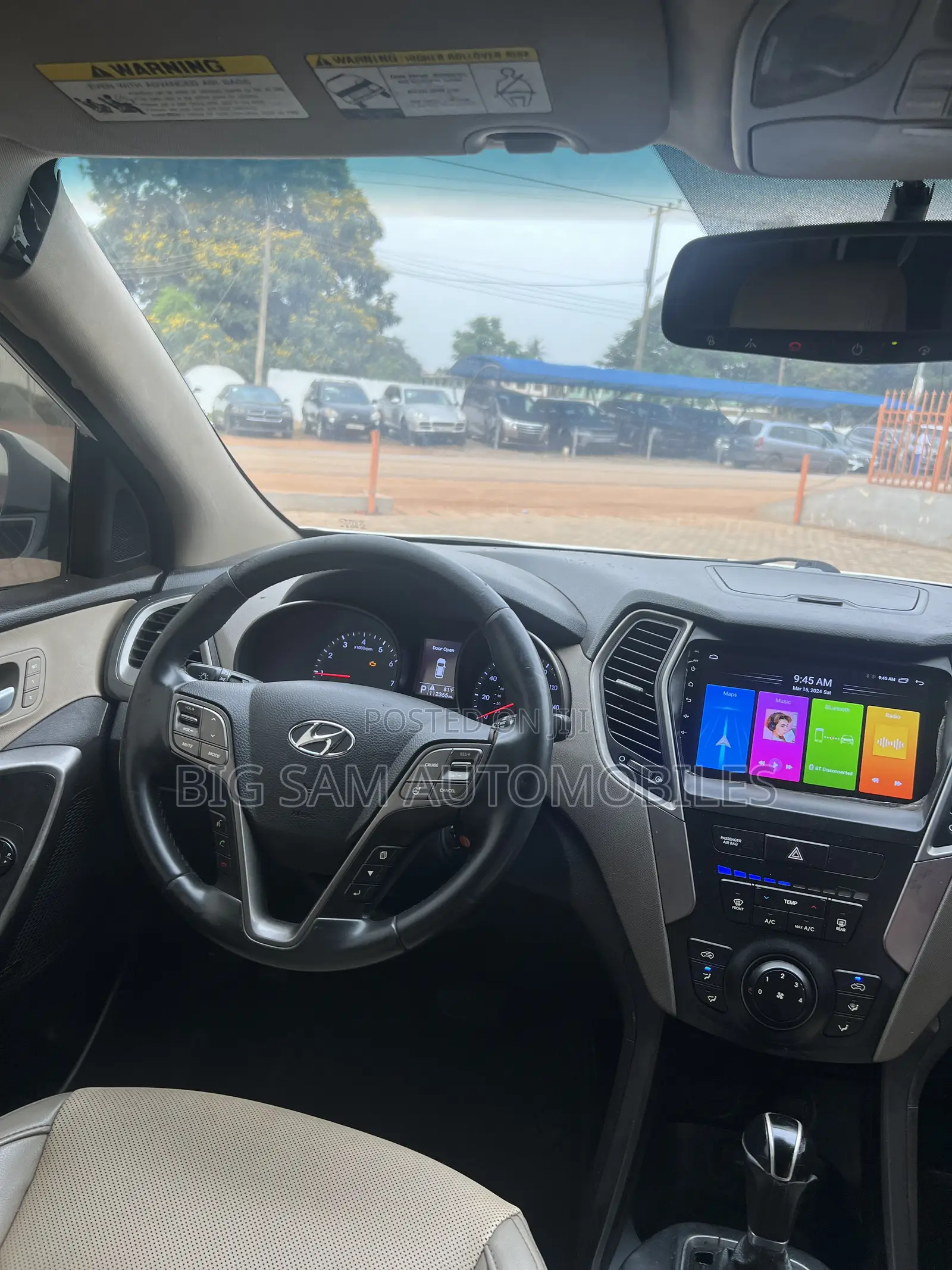 Hyundai Santa Fe 2015 White