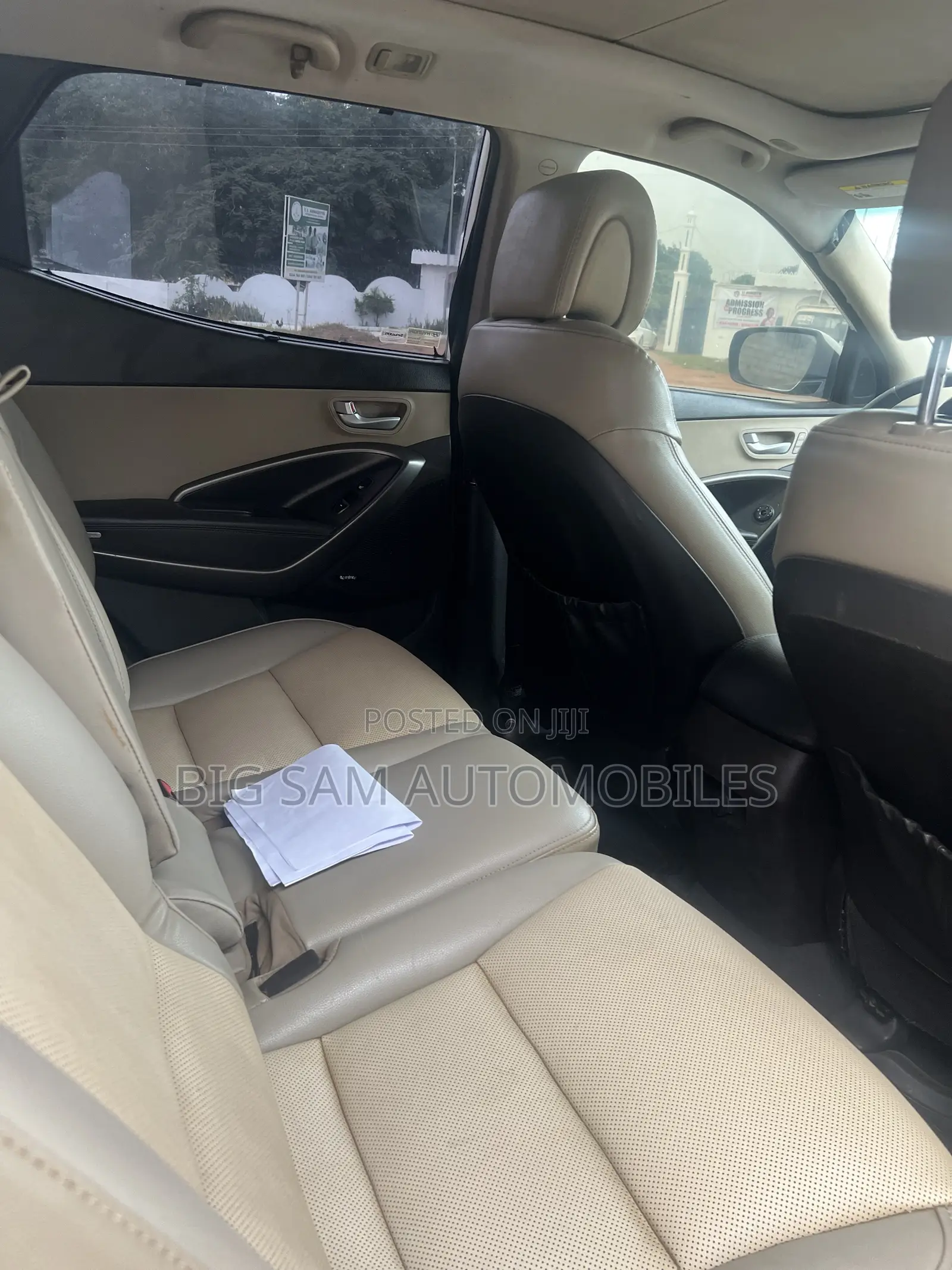 Hyundai Santa Fe 2015 White
