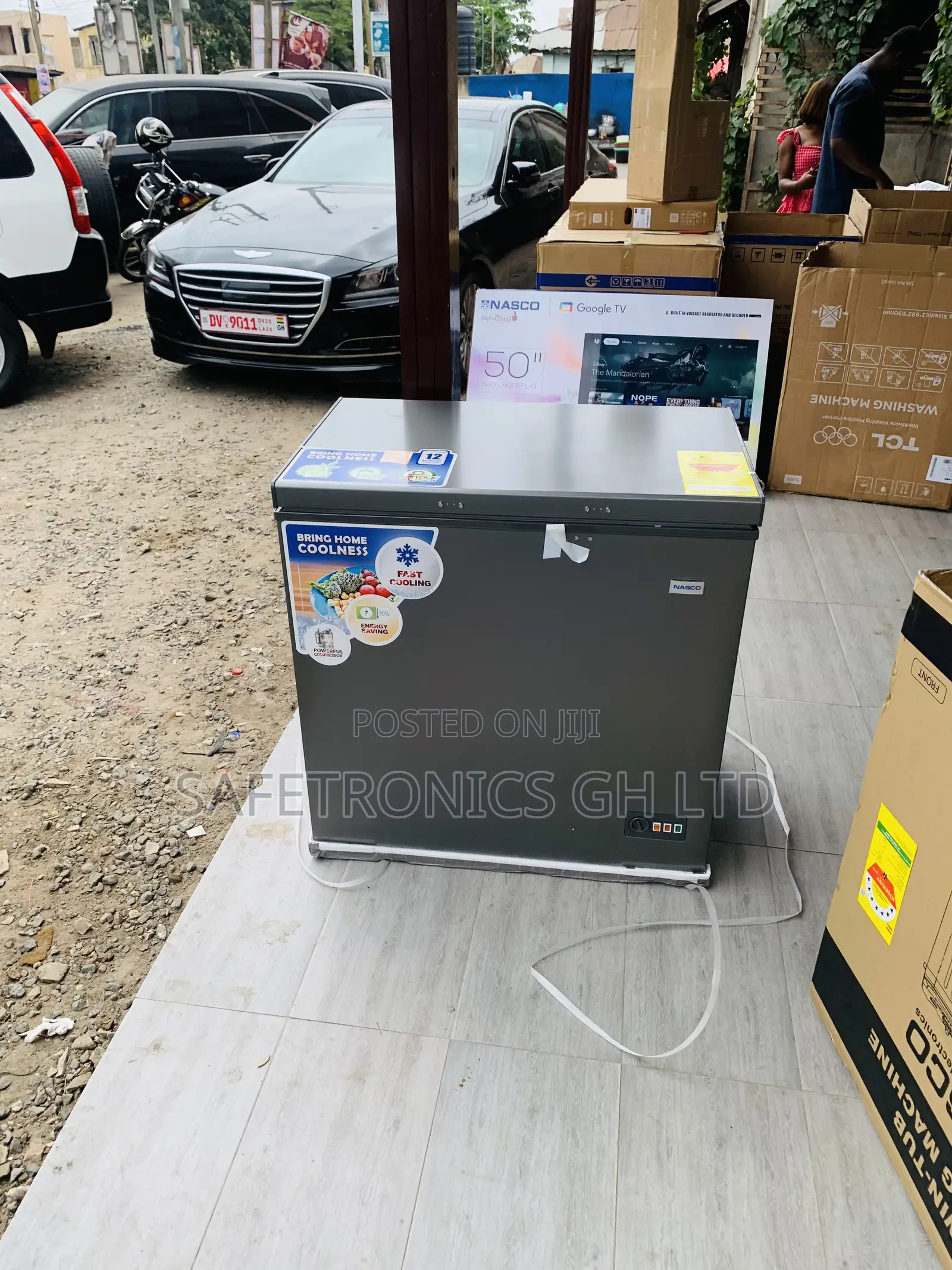 Kindly Buy Nasco 195l Nas-230sk Chest Freezer Silver