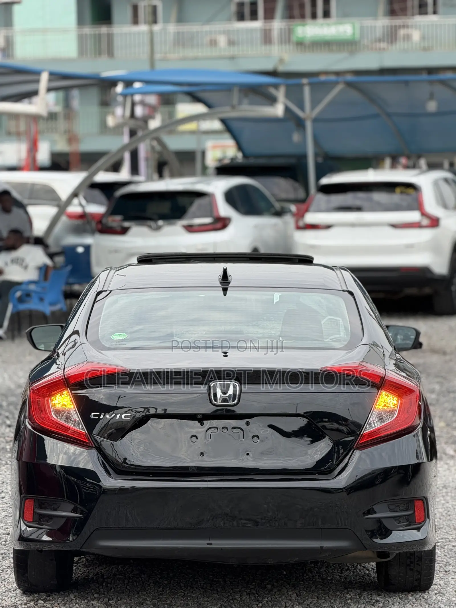 Honda Civic EX Sedan 2018 Black