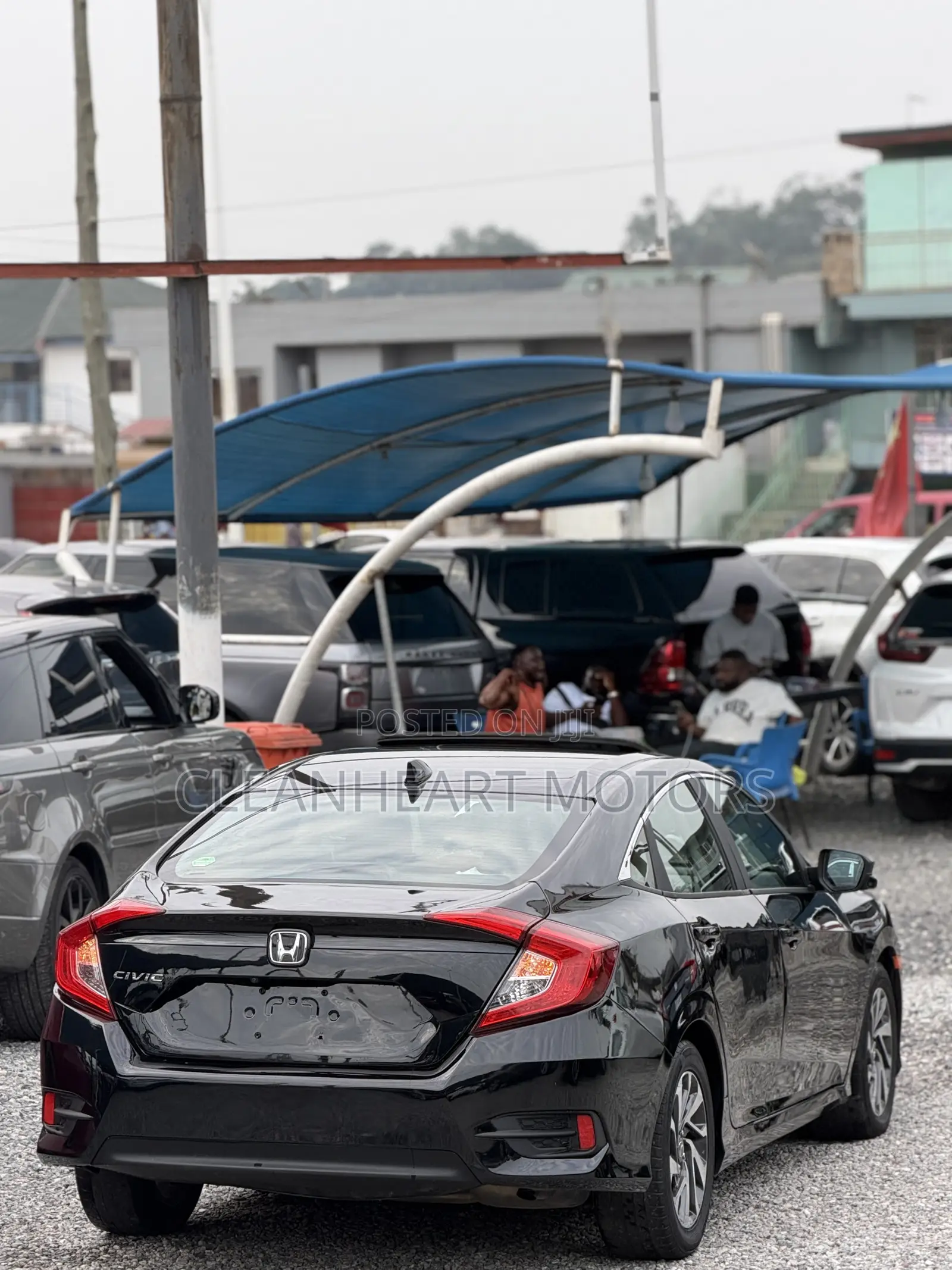 Honda Civic EX Sedan 2018 Black