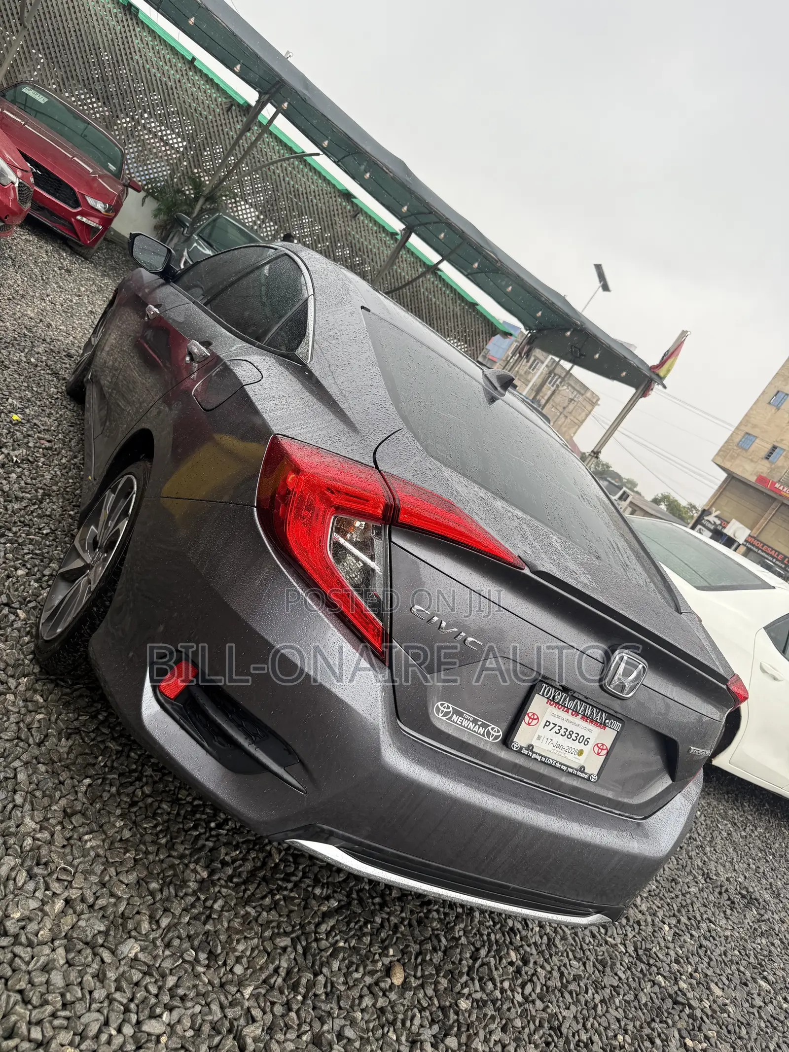 Honda Civic Touring Sedan 2019 Gray
