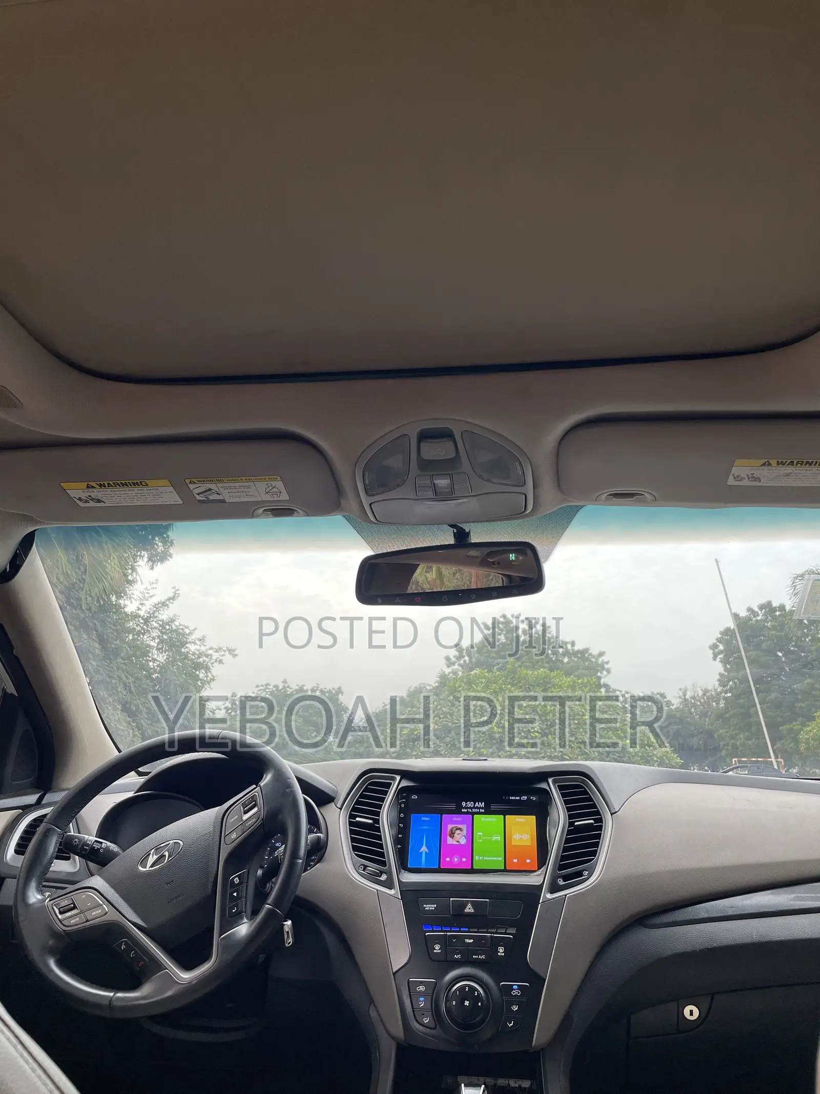 Hyundai Santa Fe 2015 White