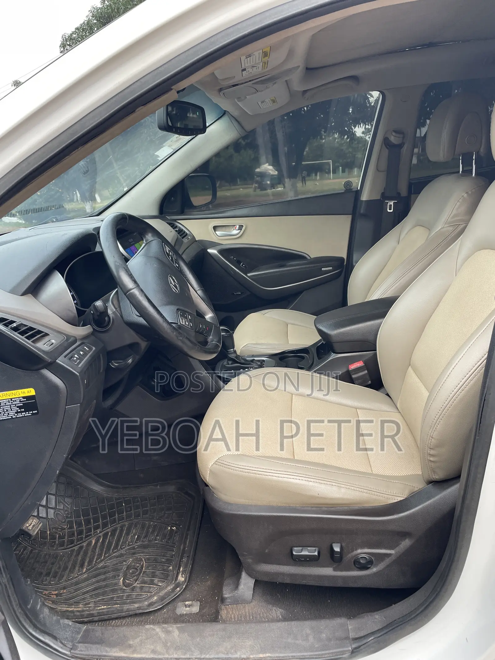 Hyundai Santa Fe 2015 White